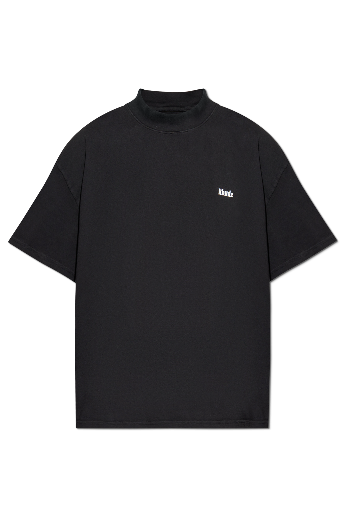 【Rhude】ブラック サイドロゴ Tシャツ 28672349_58030123_1000.jpg